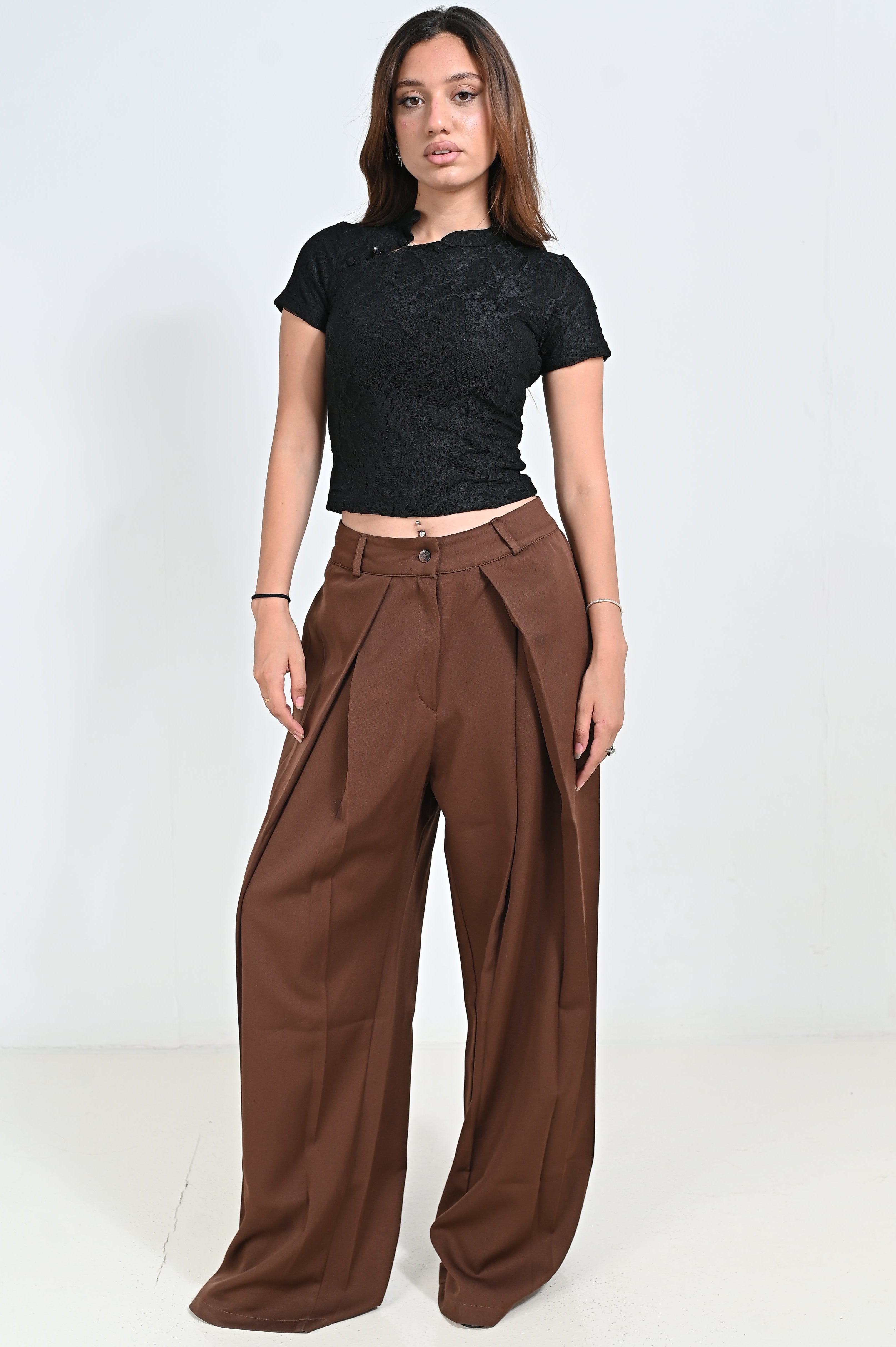Formal wide leg pants