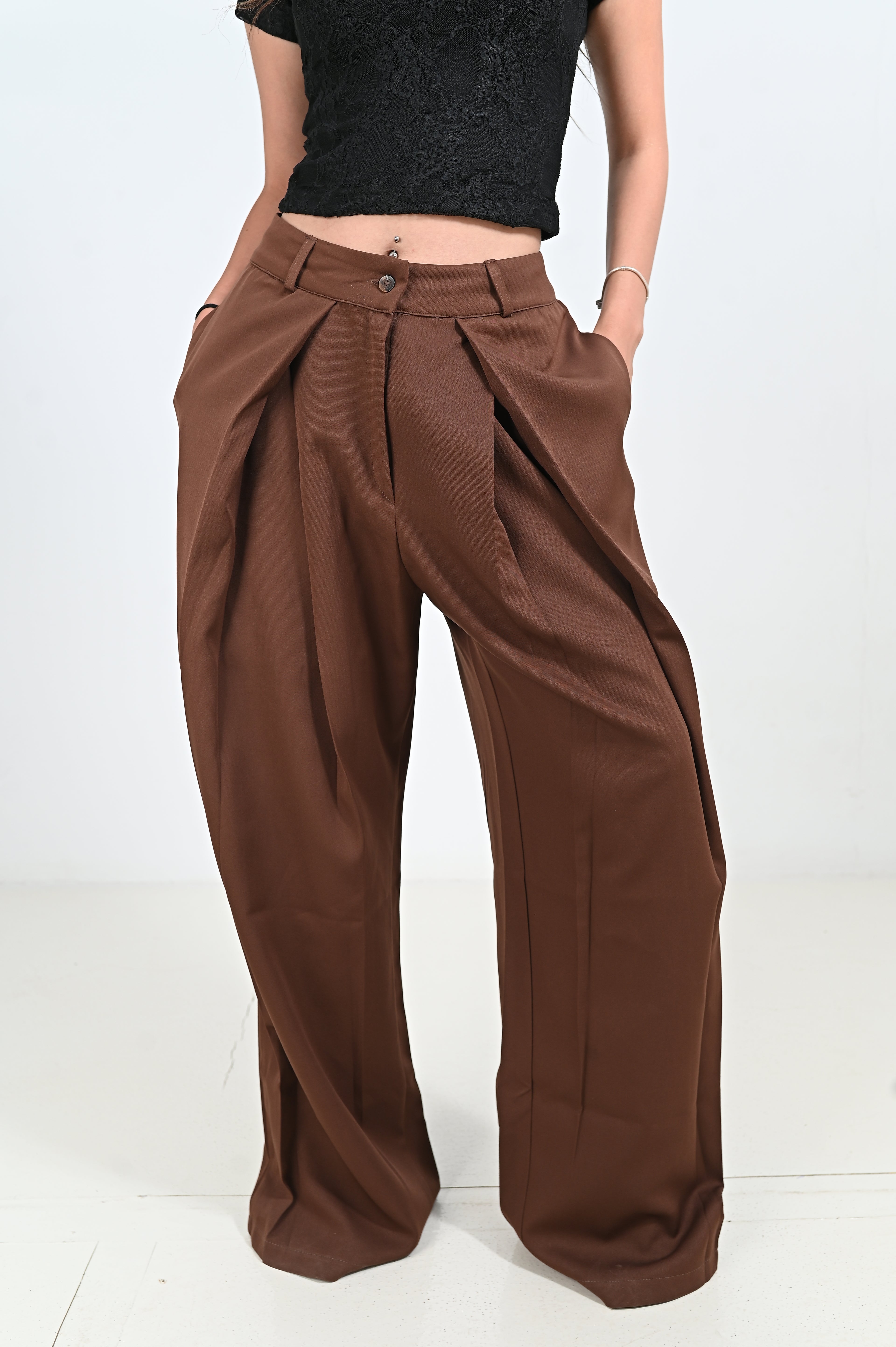 Formal wide leg pants