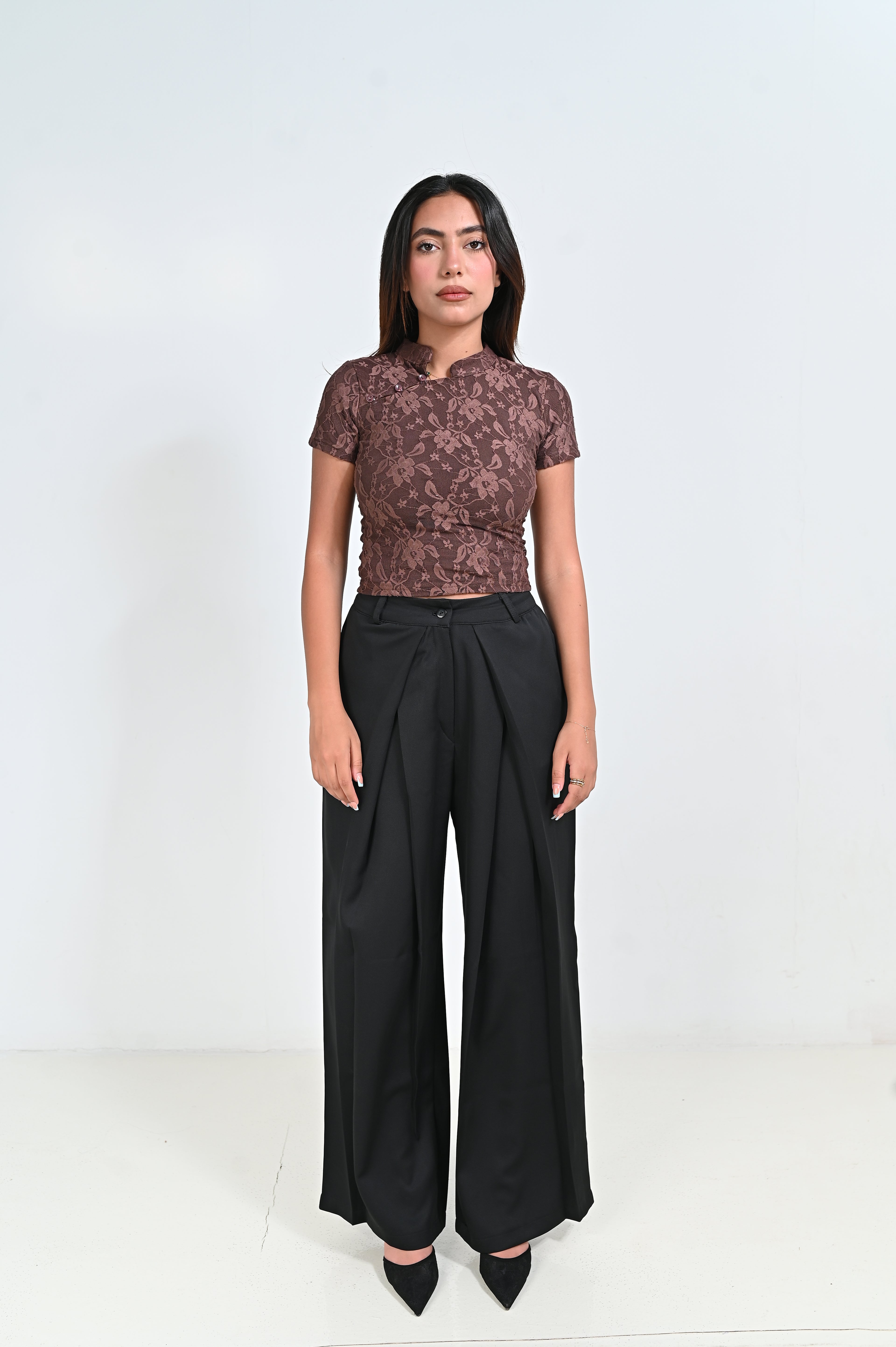 Formal wide leg pants