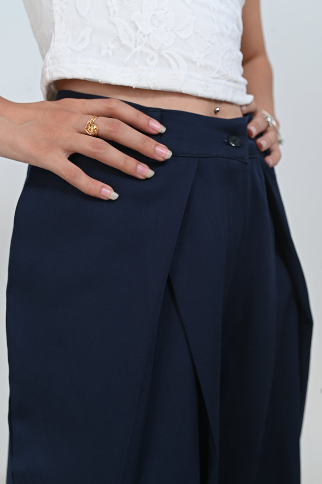 Formal wide leg pants