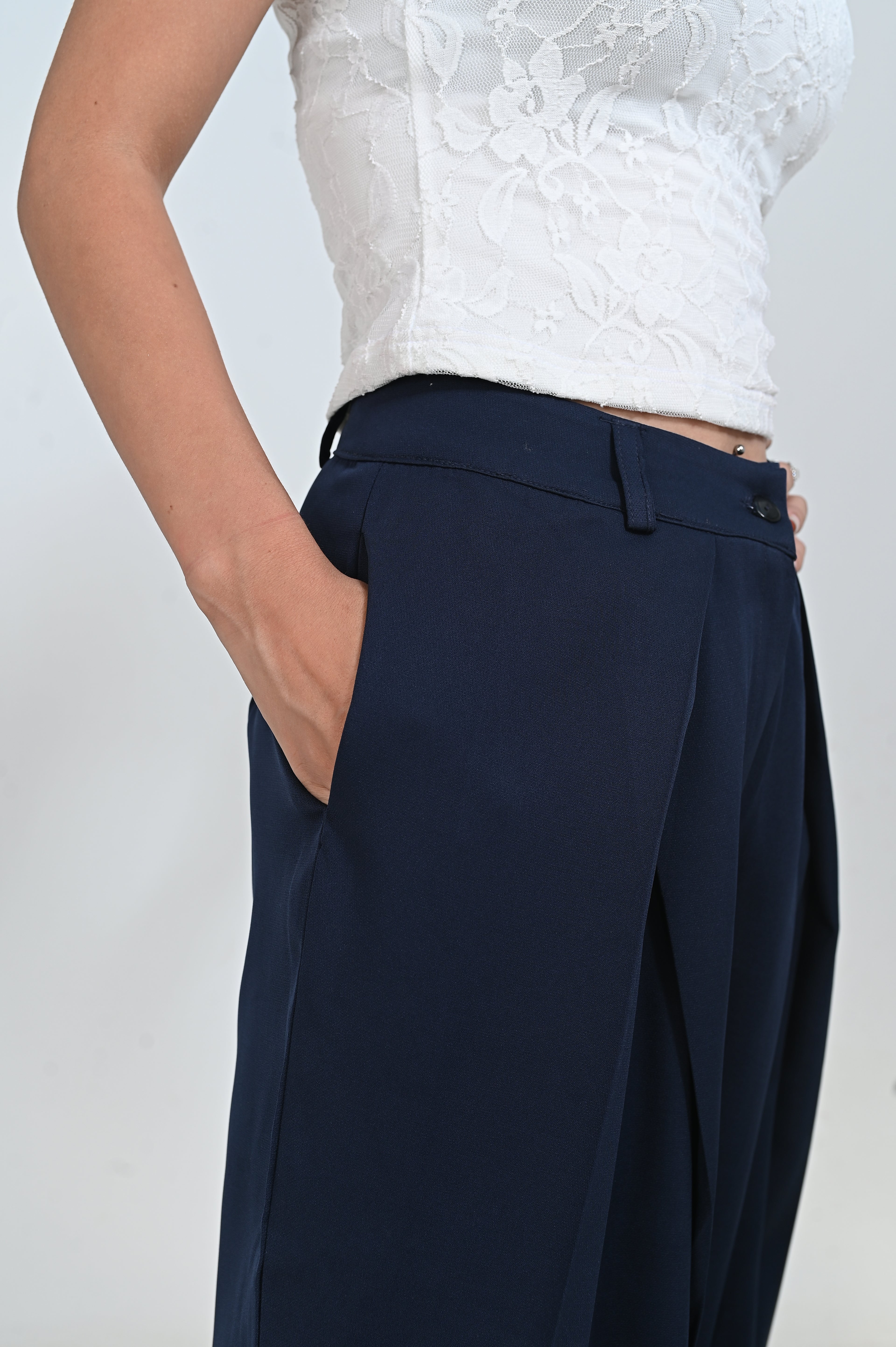 Formal wide leg pants
