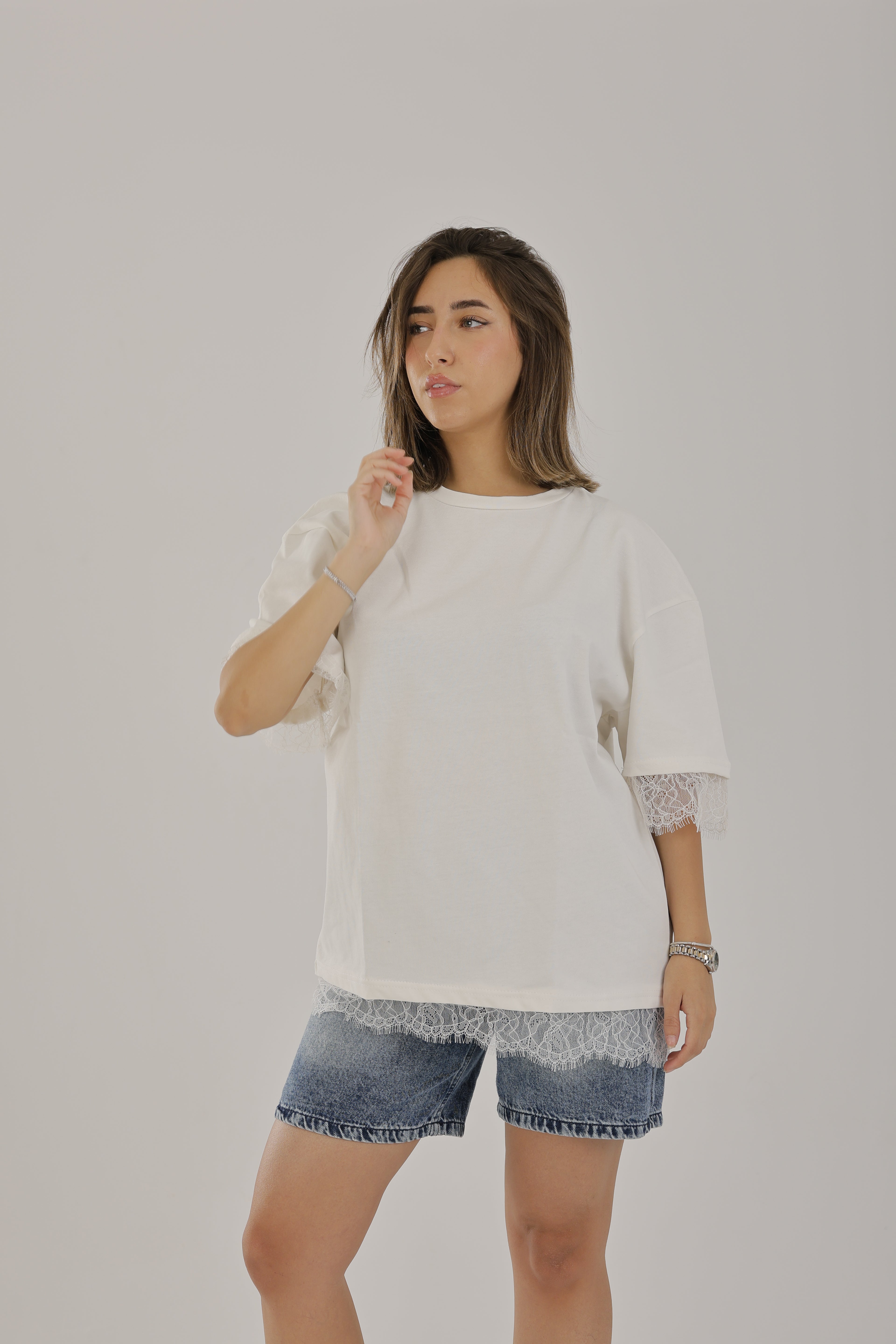 Lace T-shirt