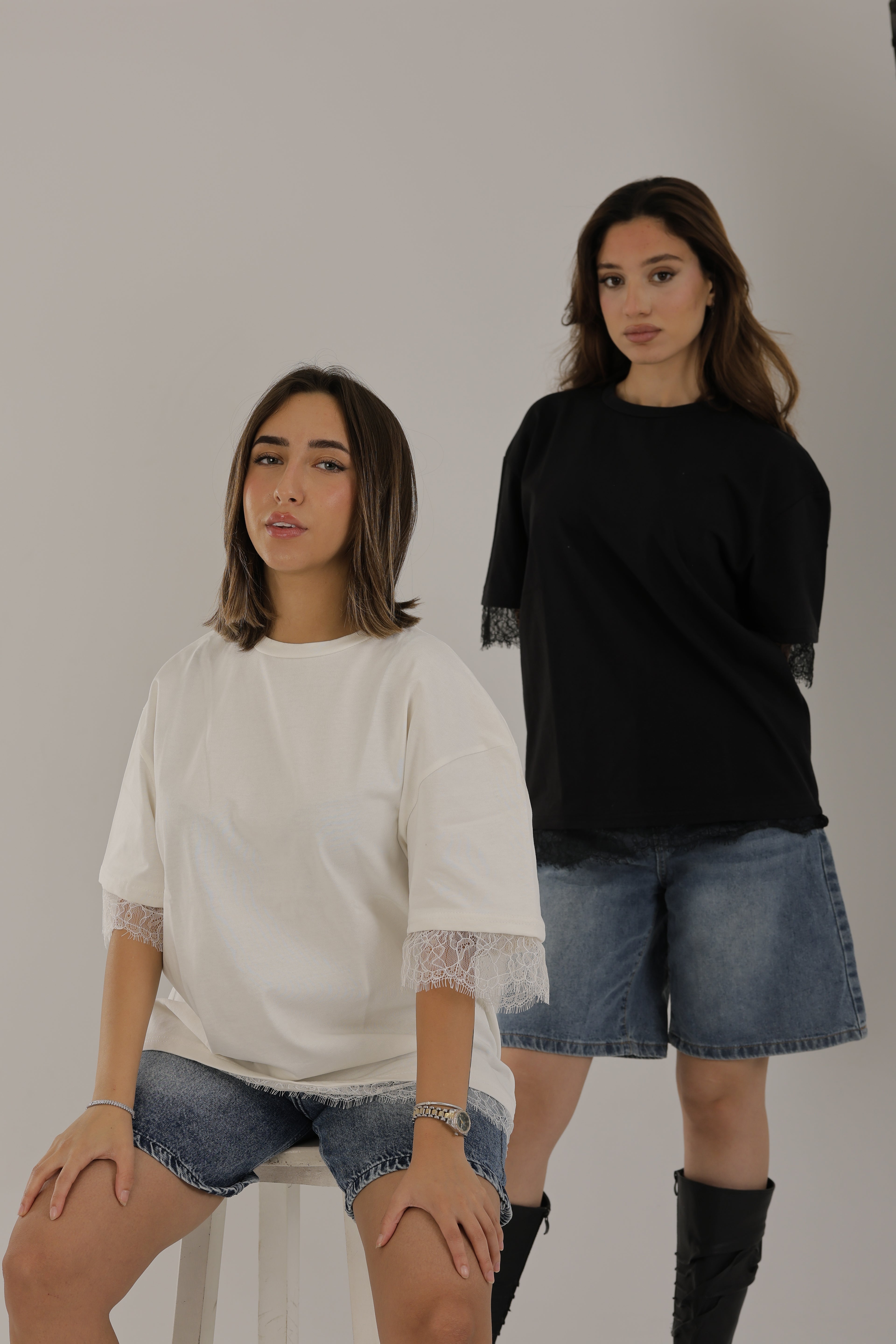 Lace T-shirt