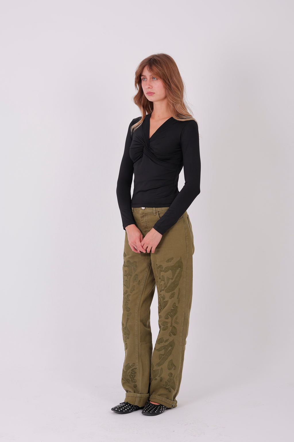 Butterfly Basic Long sleeve Black